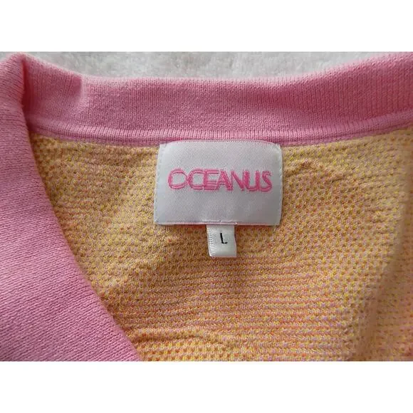 Oceanus Aimee button front knit dress size Large by Revolve NWOT - Picture 8 of 9